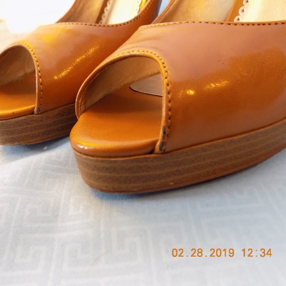 Dark Tan Pumps made by Joey - Picture 4 of 7